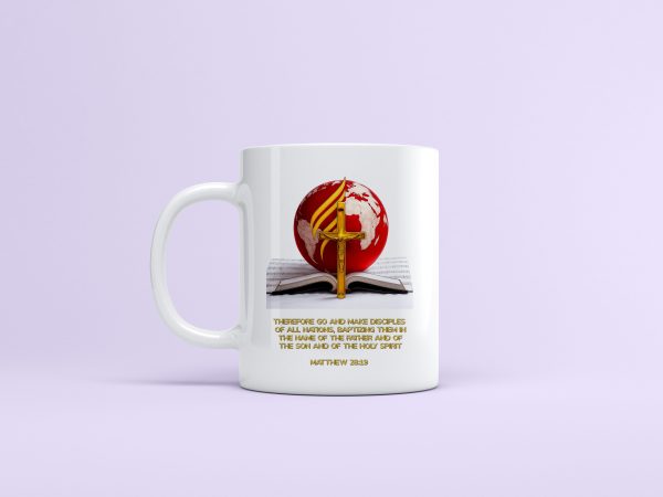 Jumbo / Regular Mug AAA-grade white ceramic jumbo mug, dishwasher-safe and microwave-proof, with a 444ml or 325ml capacity. Features vibrant full-colour sublimation printing with a wrap-around design covering a 9.5 x 21cm area or a front print of 9.5 x 8.5cm. The mug has a sturdy handle and glossy finish, ideal for coffee or tea.