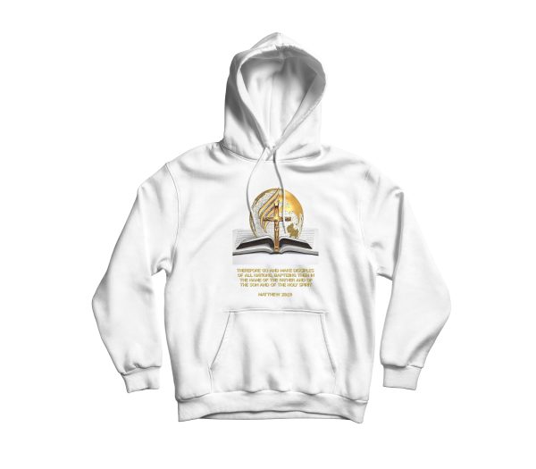 Christian Hoodie Gold Matthew 28:19